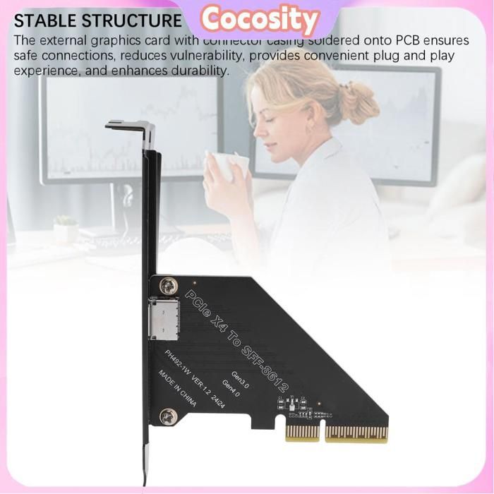 Adaptateur Pour Carte Graphique Externe – ATX – Sans Marque – Ouvert Mais Neuf