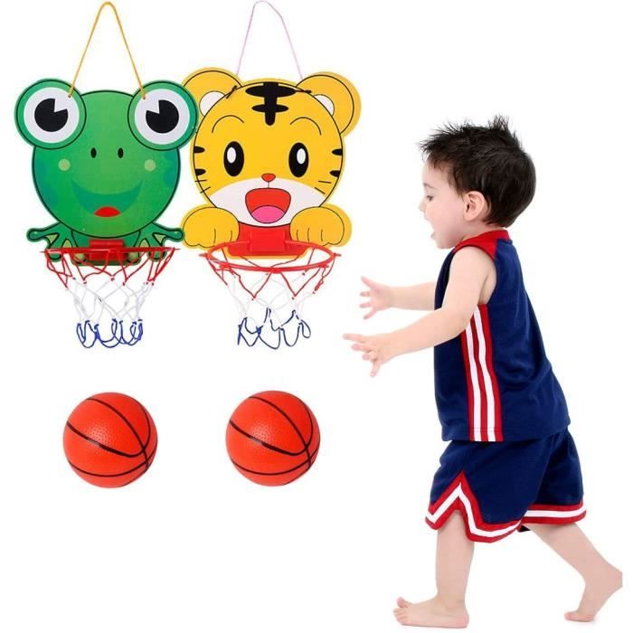 MINI PANIER BASKET Enfant Interieur avec 2 Mini-Ballons de Basket EUR 39,54  - PicClick FR