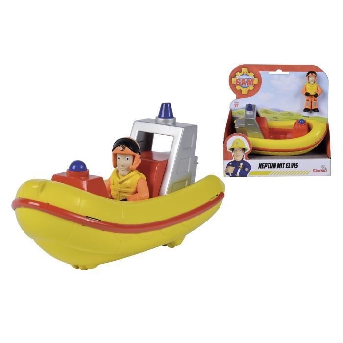 SAM LE POMPIER Océan Bateau Neptune Flottant - Jeux - Jouets