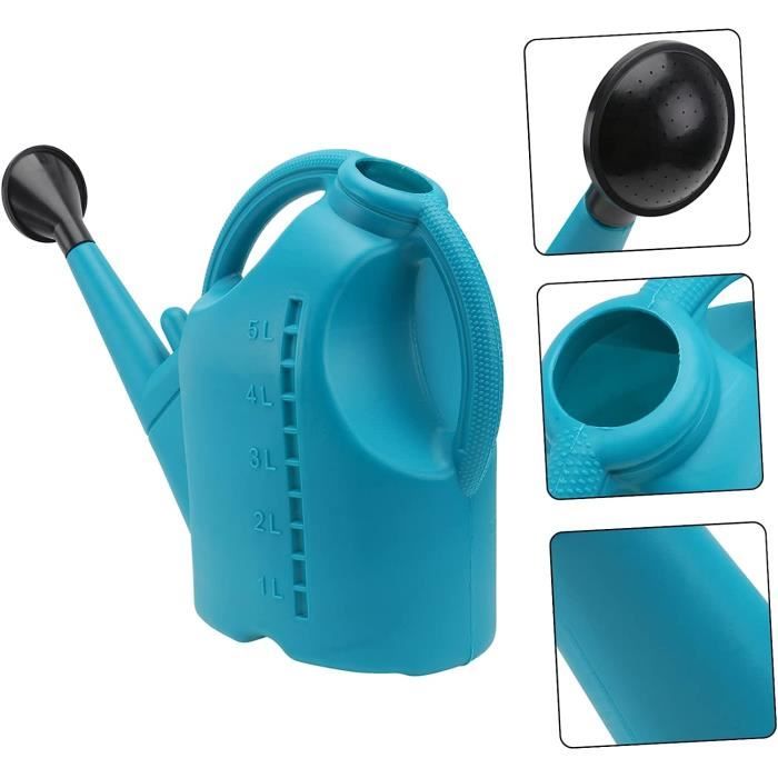 Arrosoir blanc en plastique pour grands et petits, jardin et