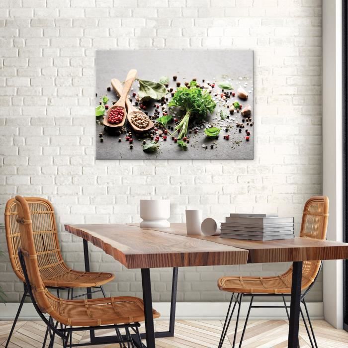 Tableau Sur Toile Chutes D’Eau Zen – Impression HD 80x120 Cm, Déco Murale Bouddha Nature Méditation, Vert Apaisant