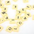 Qqmora Jeu de plateau Jeu de Société Intéressant Scrabble Lettres de Tuiles Jouets Éducatifs Interactifs pour Enfants jeux parcours-2