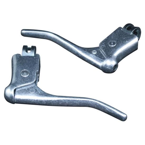cyclingcolors LEVIERS DE Frein Velo Double Commande Repose Main Noir Course Route Vintage Fixie Epoque Aluminium 22MM