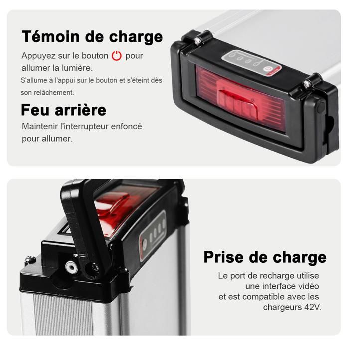 YOSE POWER Support Batterie Hailong - Fixation Solide Pour Batterie Vélo Électrique Hailong