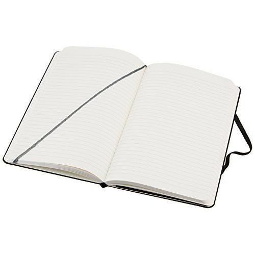 Carnet Notes A5 Rigide Ligné - 240 Pages Papier Ivoire 80g/m² - WallDeca Pour Bureau/école