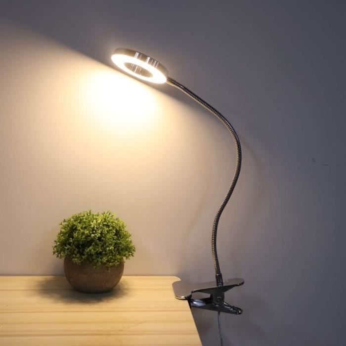 Lampe de lecture à LED, lampe de bureau à LED facile à utiliser de haute  qualité, adaptateur secteur écologique et économe en - Cdiscount Maison