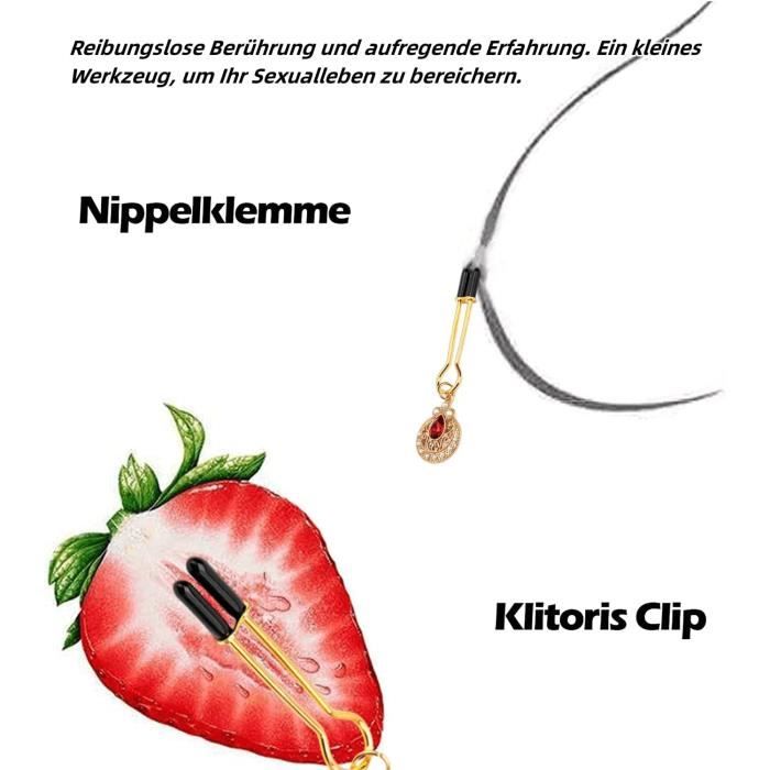 Pinces à Seins SM Fétiche Thaistick - Tige 21 Cm, Jeu Adulte, Neuf, Marque Kiotos