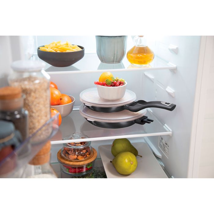 Garantie 1 An 2 Poêles Aluminium Poignée Amovible, 20/26 Cm Ustensile Cuisine Saine