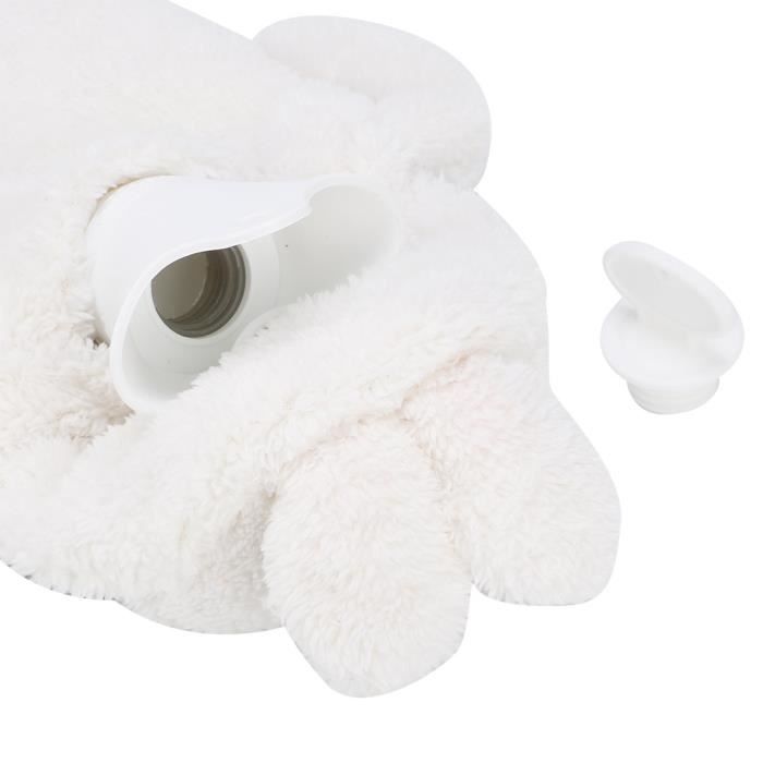 XXL Bouillotte Doux Peluche Housse 1 - 2 L Bouteilles D'Eau Chaude  Chauffe-Mains