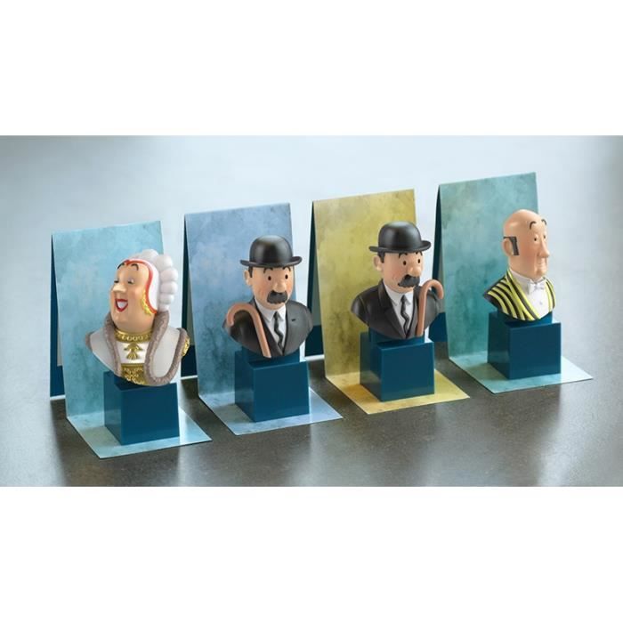 Buste Tintin Moulinsart PVC 7.5cm - Figurine Collection 2017 (Avec Boîte)