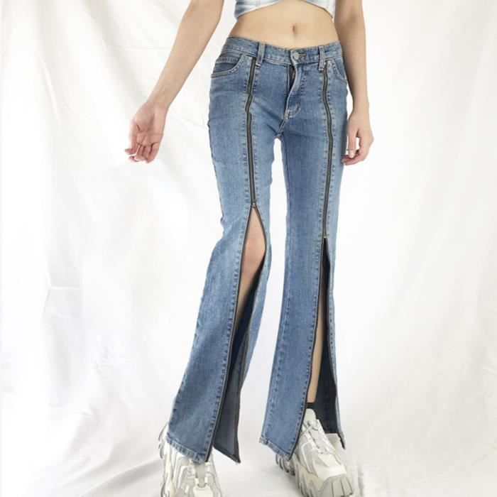 Jeans taille 2025 basse femme fashion