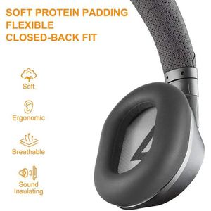Étui Rigide Pour Casque Plantronics Avec Mousqueton Diamant Noir – Neuf