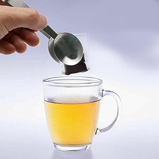 Tassimo et Dolce Gusto Lot de 6 tasses à thé/café en verre avec poignée 260 ml parfaites pour expresso cappuccino chocolat chaud tasses à café au latte résistantes aux températures élevées 