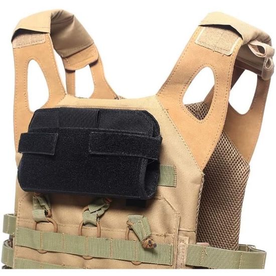 Portable Multifonctionnel Sac Organisateur Petit Gilet Pochette de Téléphone Coffre Divers Sac pour La Chasse en Plein Air Sac de Carte Tactique Pochette Tactique Molle Militaire Homme EDC