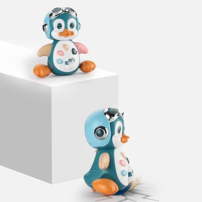 Jouet d'éveil  Jouet musical pingouin - Jouet interactif