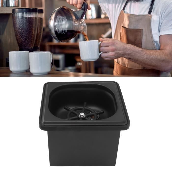Rince-Verres à Vapeur Automatique En Inox – Rinçage Expresso Haute Pression 360° Pour Tasses, Verres à Vin, Bière & Café