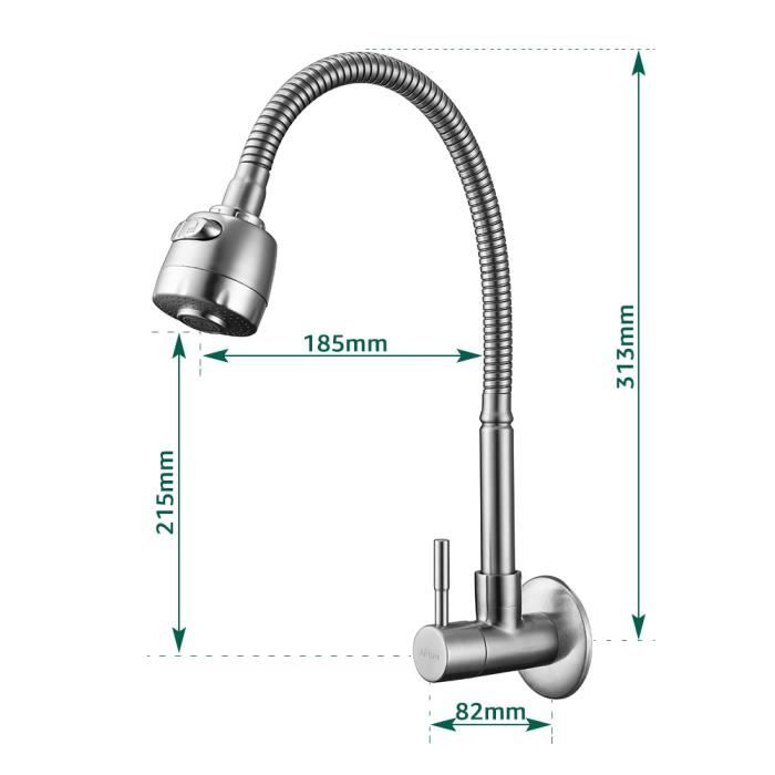 Poignée de commutateur de robinet de cuisine salle de bains, couvercle de  remplacement de robinet de douc C Suit for 35MM -THJR801 - Cdiscount  Bricolage
