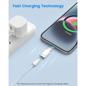 Adaptateur Audio USB-C Vers Lightning - Pour Écouteurs IPhone 15/16, IPad - Son Hi-Fi, DAC Intégré - Blanc - 6