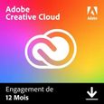 Logiciel Adobe Creative Cloud all Apps - Particuliers ( Clé d'activation 1 mois/ 1 PC)-0