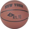 ATHLI-TECH Ballon de basket New York - Orange Foncé - T7-0