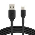 BELKIN - cable - Cable USB-A to USB-C 2M, Black-0