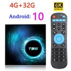 PRUMYA Boitier iptv T95 H616 système opérationnel Android 10.0 Allwinner H616 Quad-core Cortex-A53 4G 32G lecteur multimédia décodeur WiFi