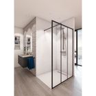 AURYS Paroi de douche en kit BALEARES® ATELIER N°8 - Verre Timeless 8 mm trempé by Saint-Gobain - L.140 cm x H.198 cm