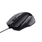 Souris Filaire USB - TRUST - Voca - 800-2400 DPI - Ergonomique - 2 Boutons de Pouce