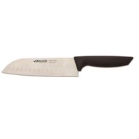 Couteau Santoku Arcos Beau couteau en acier inoxydable 135500 Nitrum et mango couteau en polypropylène avec lame de 18 cm sous