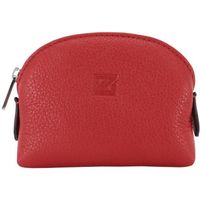 Petit porte monnaie en cuir réf ZE2121 rouge (6 couleurs disponible)