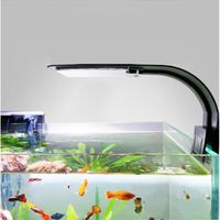 Aquarium LED Aquarium lumière Clip-on lampe plantes poussent lumières aquatique eau douce Aquarium lampes étanche 220 V