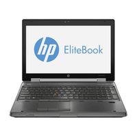 HP EliteBook 8570w, Intel® Core™ i7 de 3eme génération, 2,4 GHz, 39,6 cm (15.6\"), 1600 x 900 pixels, 4 Go, 500 Go