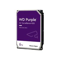  - Western Digital - WD Purple WD64PURZ - disque dur - 6 To - surveillance - SATA 6Gb/s