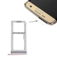 Tiroir de Carte SIM 2 Plateau pour SIM / Micro SD Card pour Samsung Galaxy S7 Edge Gold Autre