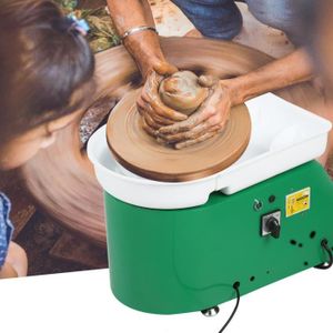 Mini Tour de poterie, Machine de formage de poterie électrique en céramique  avec Bassin en ABS Amovible, Plaque de poterie de 10 cm, Cadeau créatif :  : Cuisine et Maison