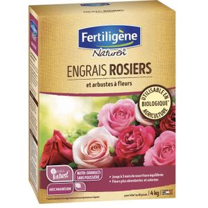 ENGRAIS NATUREN Engrais Rosiers et Arbustes à Fleurs - 4 k