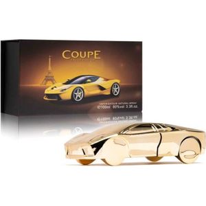 COFFRET CADEAU PARFUM COUPE Sport GOLD Coffret Parfum Homme Voiture
