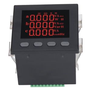 INTERCOM MOTO ETO- ampèremètre Intelligent triphasé AC220V Ampèr