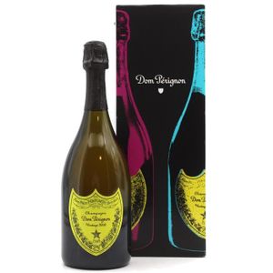 CHAMPAGNE Champagne Dom Perignon Andy Warhol 2000 Jaune - 75