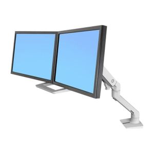 Bras articlé Ergotron LX double pour fixer 2 écrans LCD