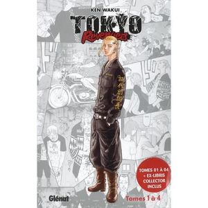 MANGA TOKYO REVENGERS : COFFRET EN 4 VOLUMES : TOMES 1 A