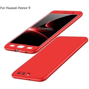 COQUE - BUMPER Coque Huawei Honor 9,360 degrés Rouge Matte Ultra 