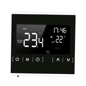 THERMOSTAT D'AMBIANCE Thermostat de chauffage au sol électrique à écran 