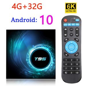 BOX MULTIMEDIA Boitier iptv T95 H616 système opérationnel Android