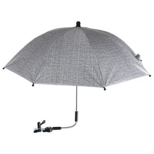 Poxcap Poussette Parapluie De Pluie Protection UV Poussette Pare-soleil Étanche Flexible Parasol 360 Degrés avec Porte-Tube Voiture Parasol Vélo Fauteuil Roulant 