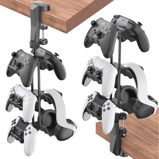 Support Universel Pour Manettes - PS4, PS5, Xbox One, Switch - Chargeur Double