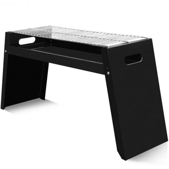 BESPORTBLE Couvercle Plateau Barbecue Rectangulaire Inox - Protection Anti-Mouches Et Poussière