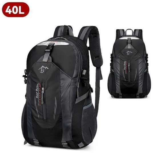Sac à Dos De Randonnée Grande Capacité 51 Cm - Nylon Rose - Idéal Voyage