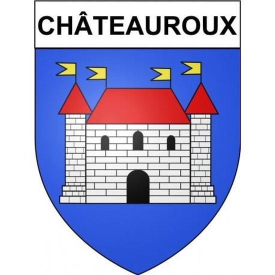 Chateauroux 36 Ville Stickers Blason Autocollant Adhesif Taille 4 Cm Cdiscount Auto