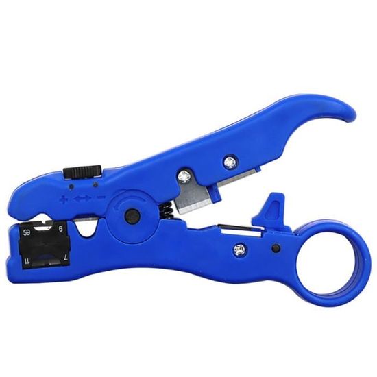RG6 RG59 RG7 RG11 Cat5e Cat6 Speaker Cable Stripper Tool RG6 RG59 並行輸入品 Cable Stripper : Coaxial RG59, RG6, RG7, RG11 : Network Cat5e